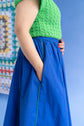 65-11 Irregular plate skirt with plug belt