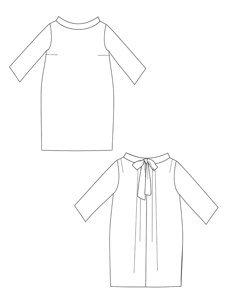 Bow Detail A-Line Dress - Women - Ready-to-Wear