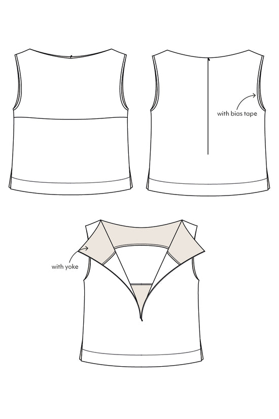 59-1 Wide shirt with shoulder pads #paddedtee – sistermagpatterns