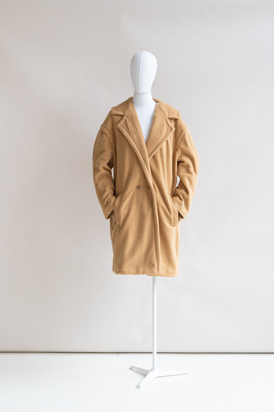 64-5 Oversized cocoon coat
