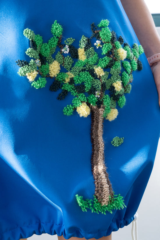 64-9 Lemon Tree Punchneedling pattern