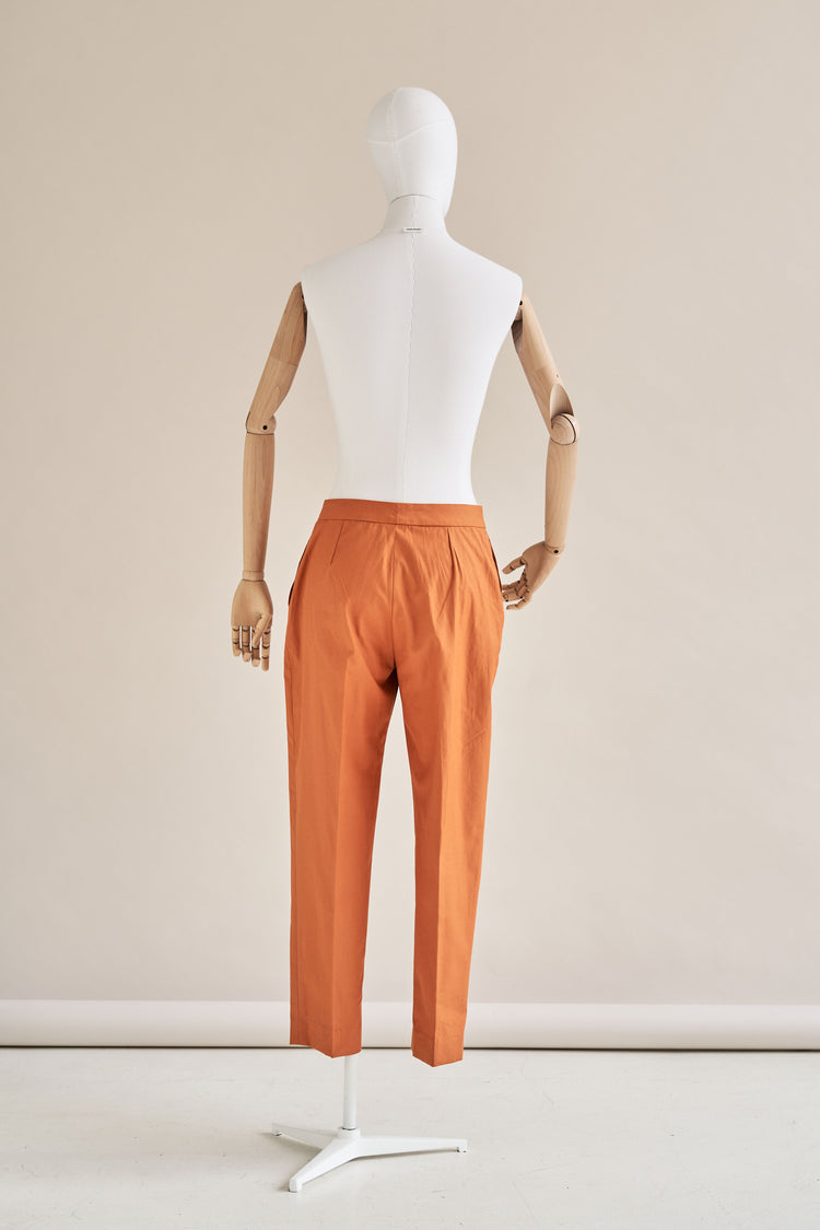 48-1 Pleated trousers with welt pockets / rolled-up trouser legs –  sistermagpatterns