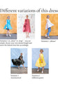 51-1 & 62 Cover – A-Line Dress in different variations